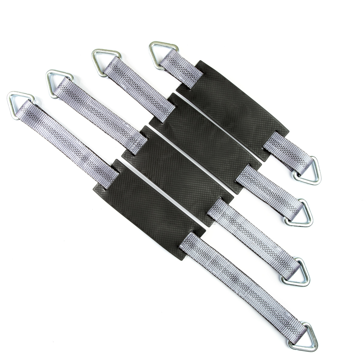 set sufa tractare pe ax cu protectie de cauciuc si inel triunghi 5 tone